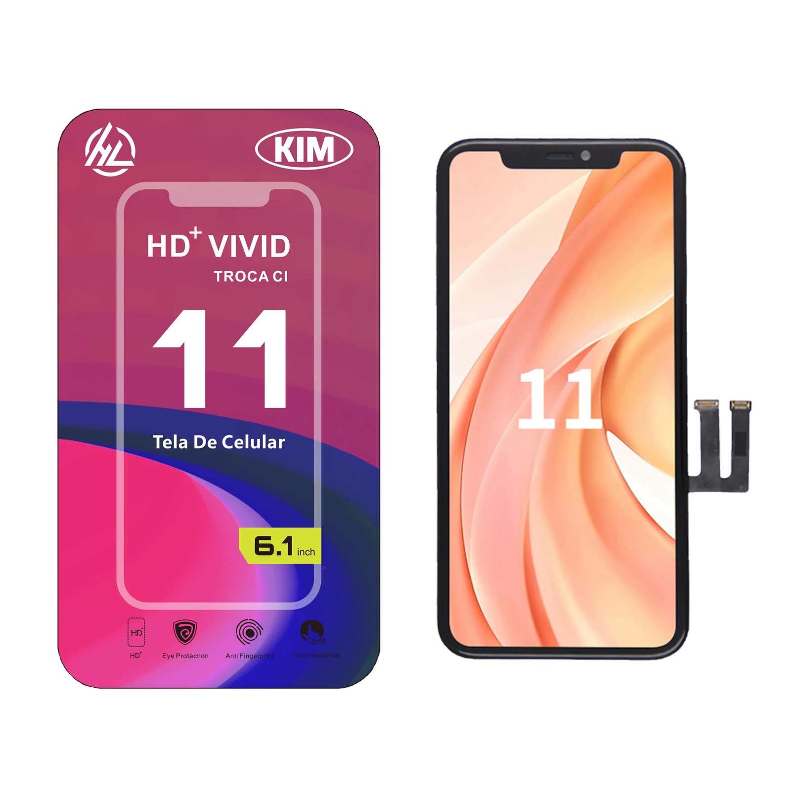 (CAIXA 064) IPHONE 11 VIVID SCREEN