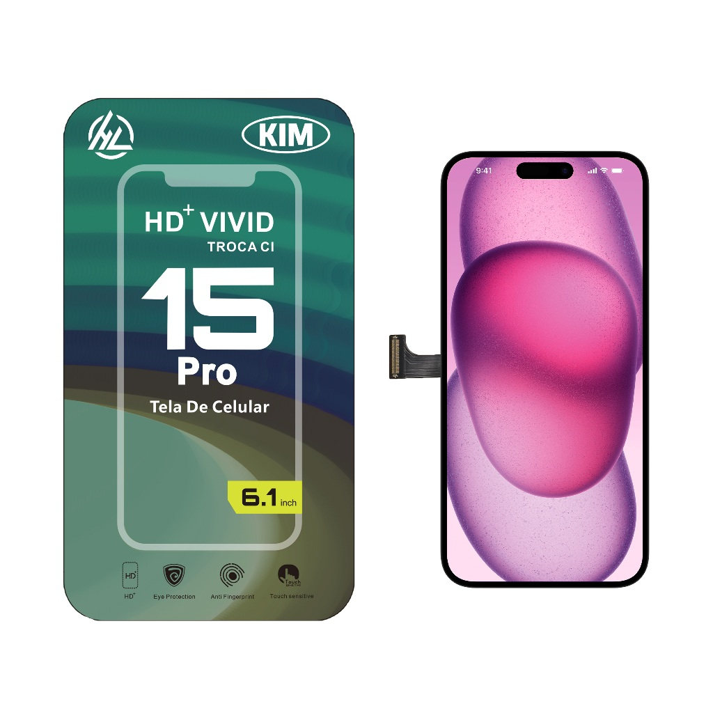 (CAIXA 071) IPHONE 15 PRO VIVID HD