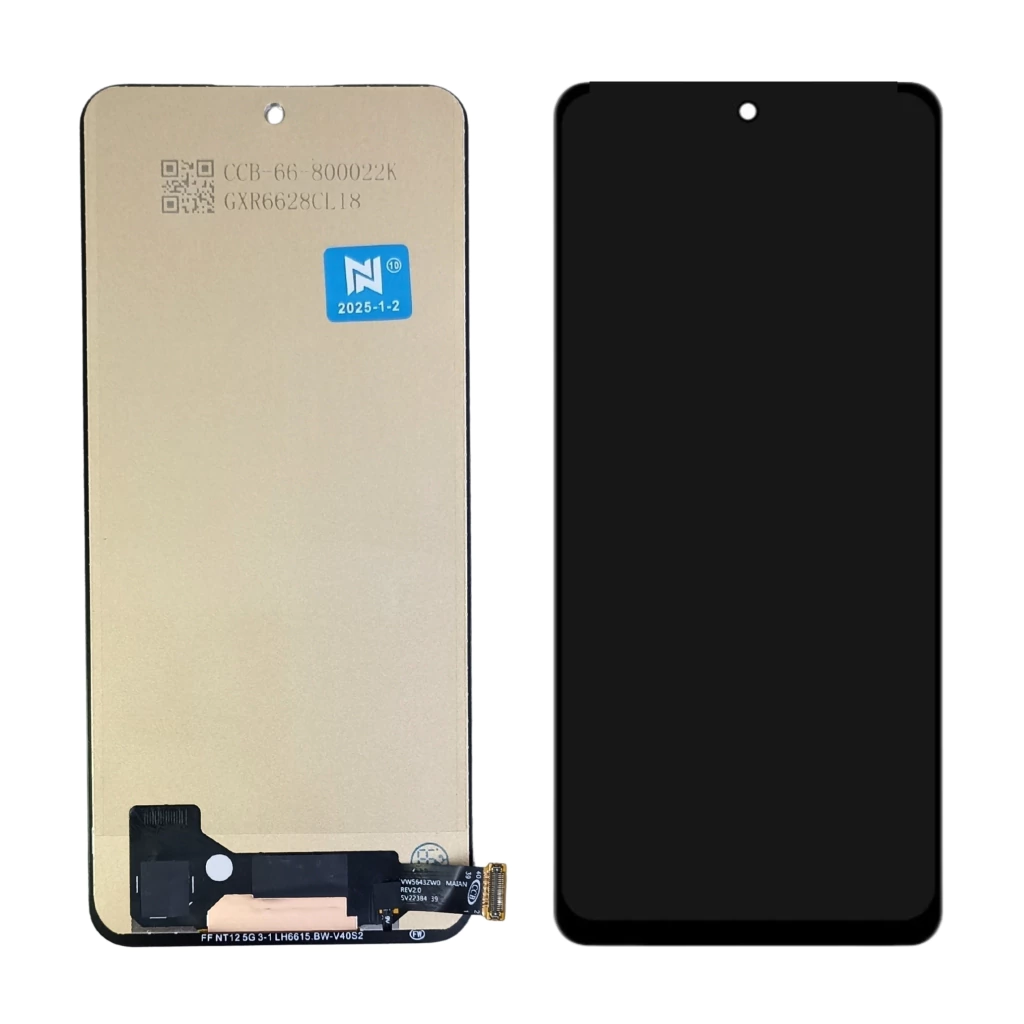 (CAIXA 025) NOTE 12 4G / POCO X5 PRETO S/ ARO NN
