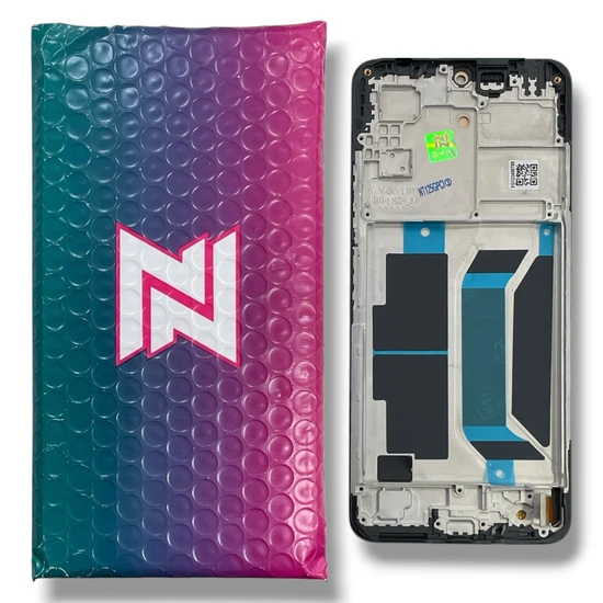 (CAIXA 025) NOTE 12 5G / POCO X5 PRETO C/ ARO INCELL NN