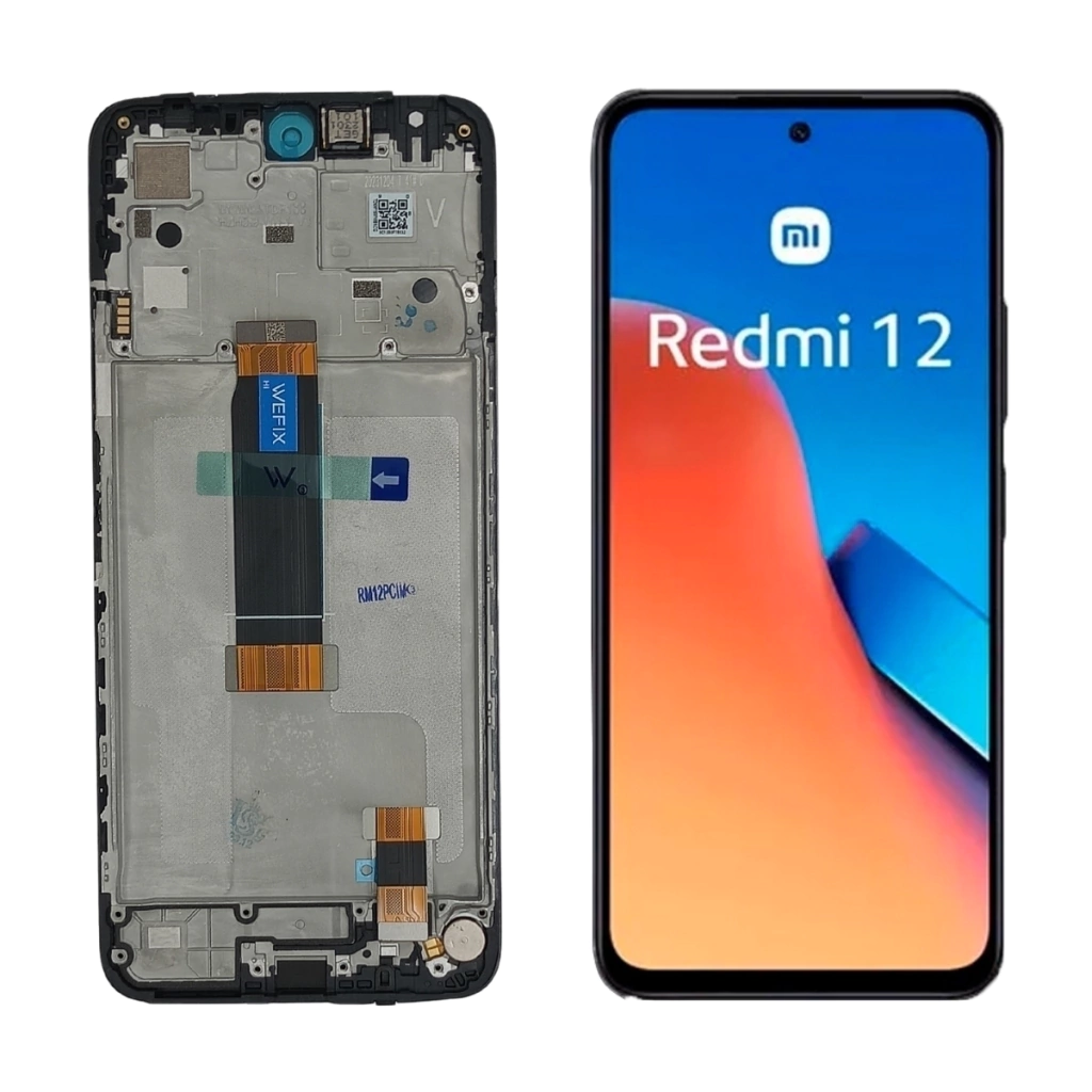 (CAIXA 025) REDMI 12 PRETO C/ARO WK