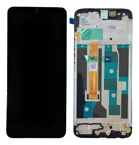 (CAIXA 030) REALME C65/REALME 12X PRETO C/ARO ORIGINAL WEFIX 