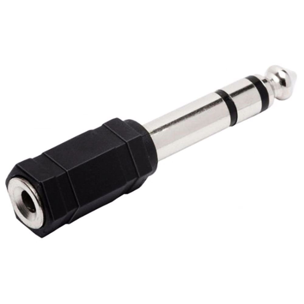 Adaptador P10 Femea P/p2 Macho Stereo Auxiliar Som