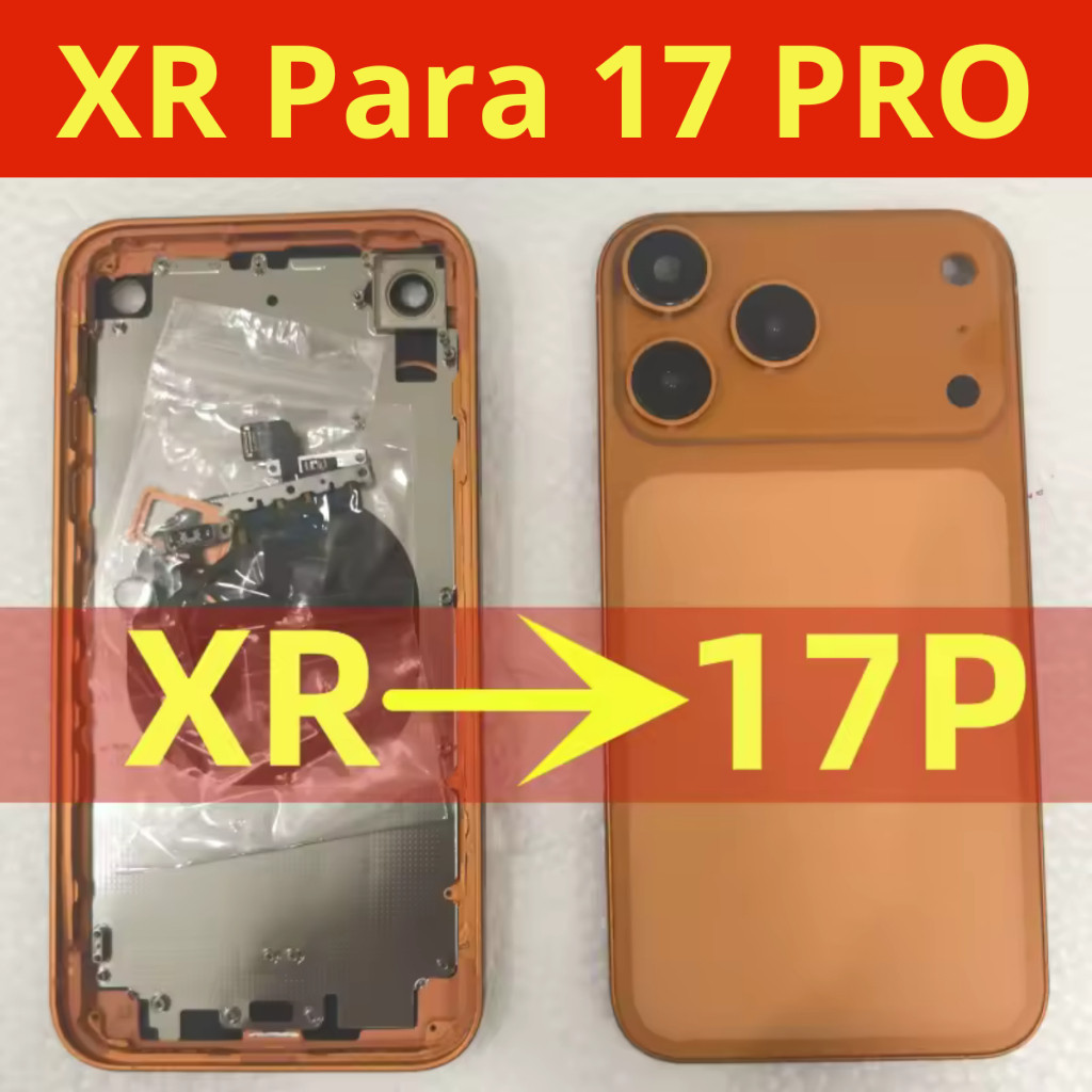 CARCACA PARA IPHONE XR PARA 17 PRO