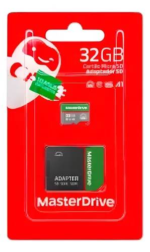 CARTÃO DE MEMÓRIA 32GB MASTER DRIVE