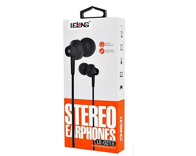 FONE DE OUVIDO ESTEREO LELONG