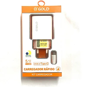 CARREGADOR A'GOLD T-C 4.1