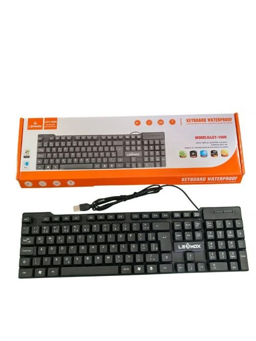 Teclado keyboard waterproof LEY-1605(LEHMOX)