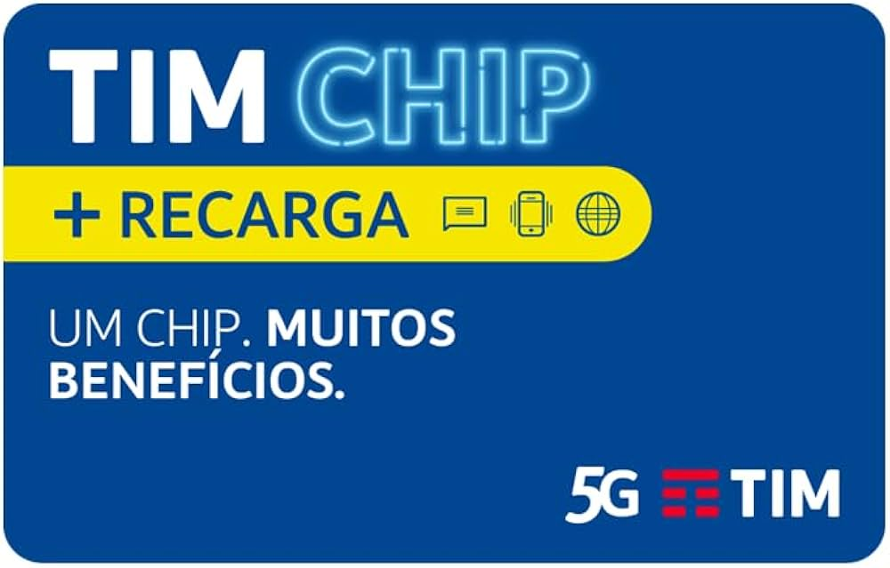 CHIP TIM COM RECARGA