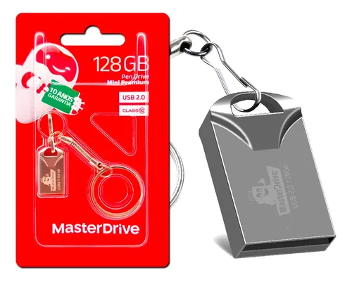PENDRIVE MINI CHAVERO 128GB PREMIUM MASTER DRIVE