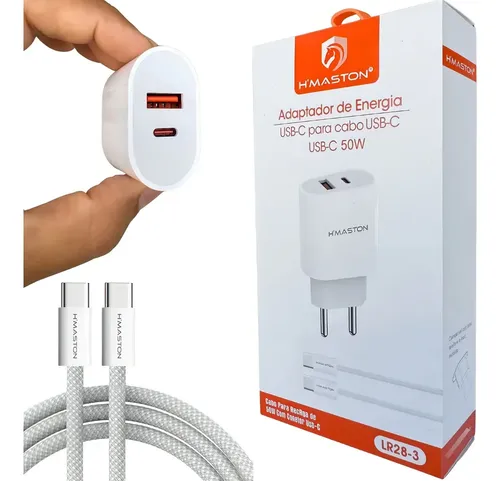 ADAPTADOR DE ENERGIA USB-C LR28-2 H'MASTON