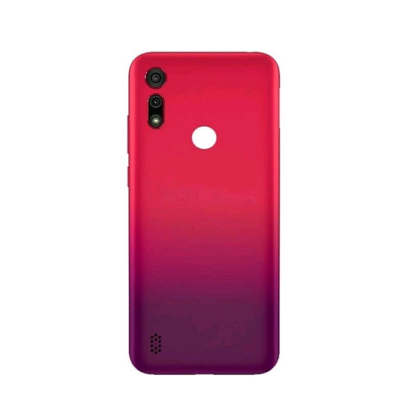 TAMPA MOTO E6S (VERMELHO)