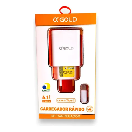 CARREGADOR A&amp;#039;GOLD T-C 4.1 CA21-2/IOS