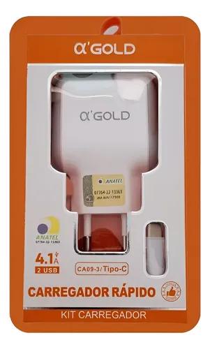 CARREGADOR A'GOLD T-C 4.1