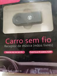RECEPTOR DE MUSICA (MAOS LIVRES) 