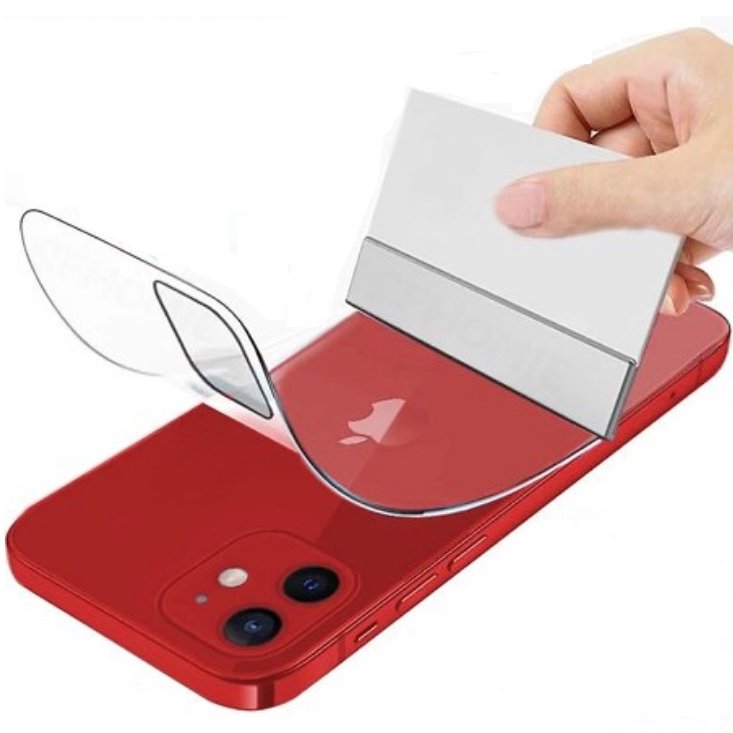 PELICULA EM GEL (M) PARA TRAZEIRA E A LATERAL DE IPHONE 