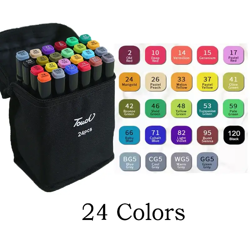 CANETINHA DE COLORI 24pcs