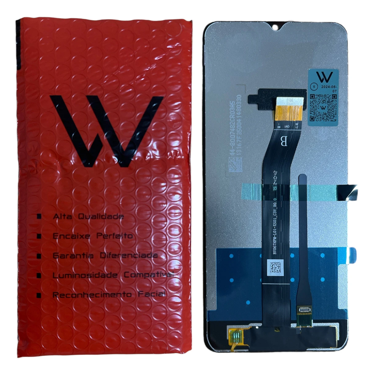 (CAIXA 020) REDMI A3/A3X/POCO C61 PRETO S/ARO WEFIX 