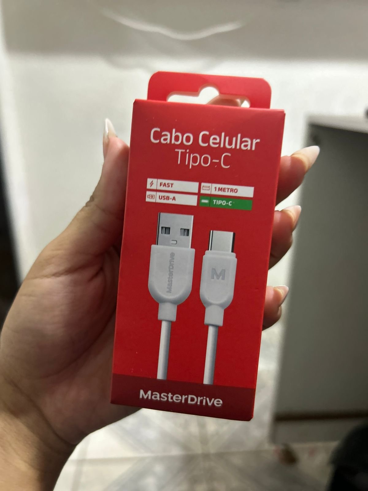 CABO CELULAR TIPO-C MASTERDRIVE