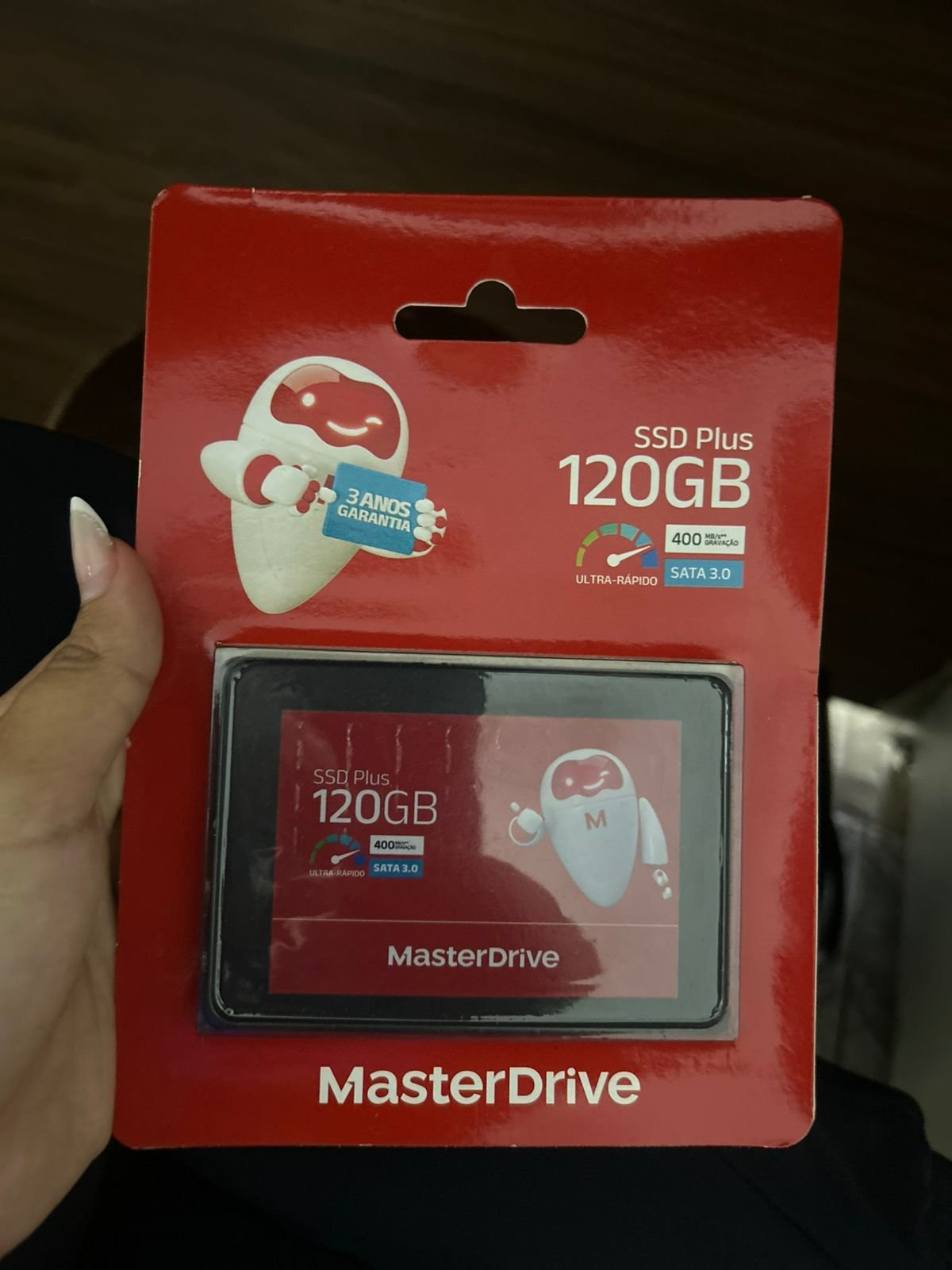 SSD PLUS 120GB MASTERDRIVE