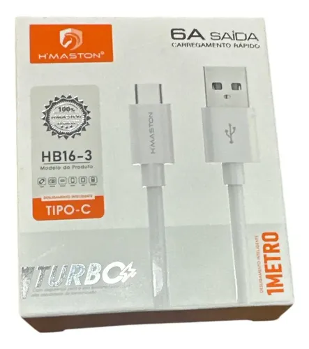 CABO USB TIPO C H'MASTON TURBO