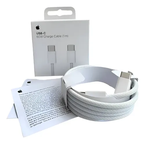 CABO TIPO C POR TIPO C (1M) APPLE
