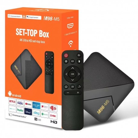 TV BOX M98-M5 SET TOP 4K ULTRA HD