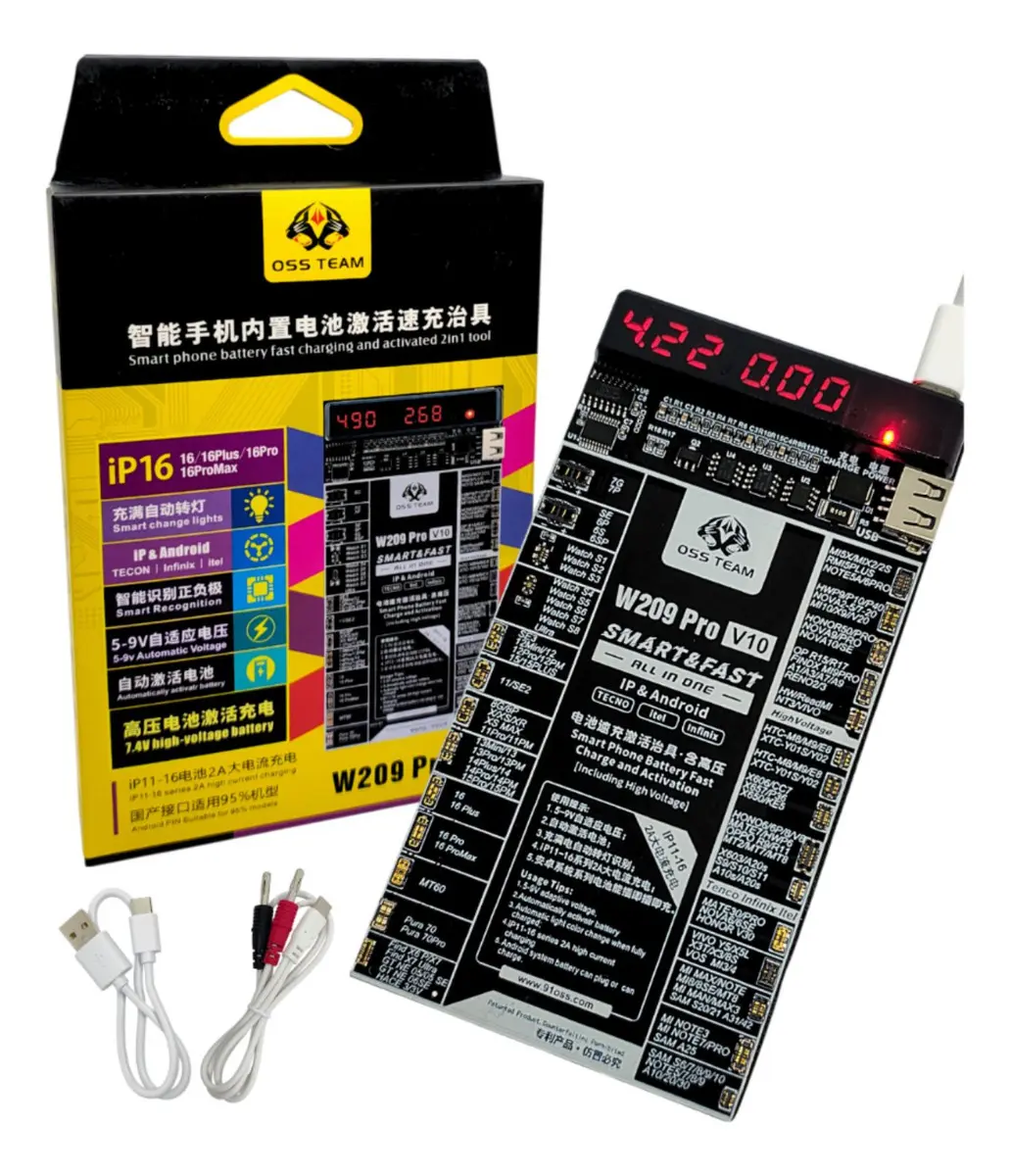ATIVADOR DE BATERIA (W209 PRO V10)